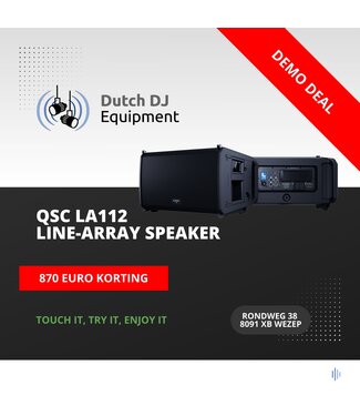 QSC DemoDeal LA112 actieve line array speaker