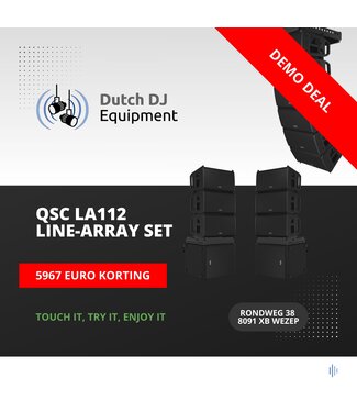 QSC DemoDeal Complete LA112 actieve line arrray set