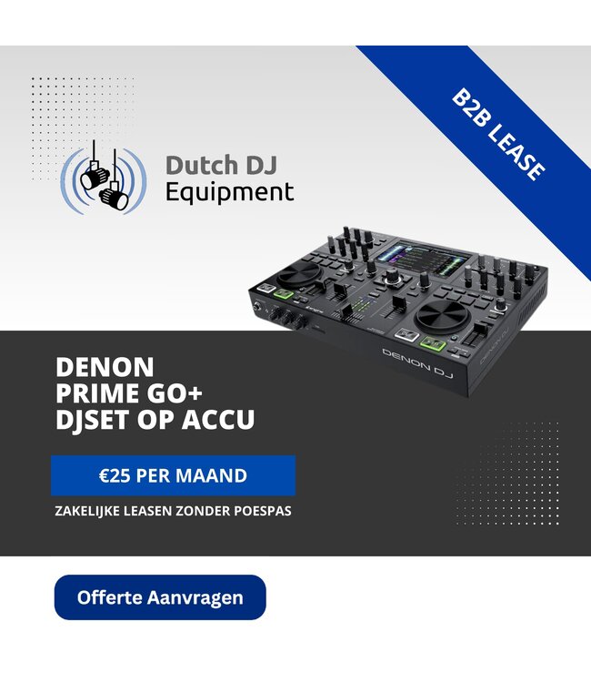 Denon DJ prime go+ Standalone DJ controller op accu