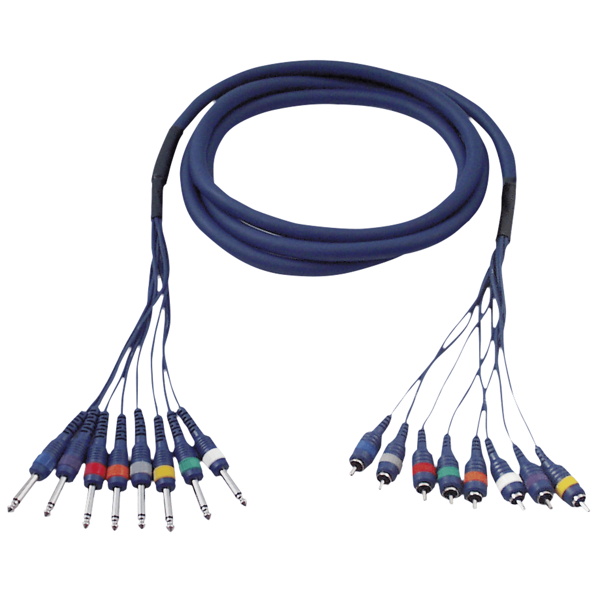 DAP FL64 - 8 Jack mono to 8 RCA male