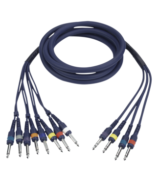 DAP FL69 - 8 Jack mono to 4 Jack stereo