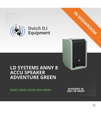 LD Systems ANNY 8 accu speaker Adventure Green
