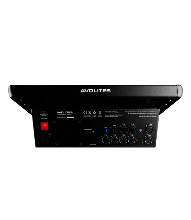 Avolites D3-110 dmx console met touchscreen