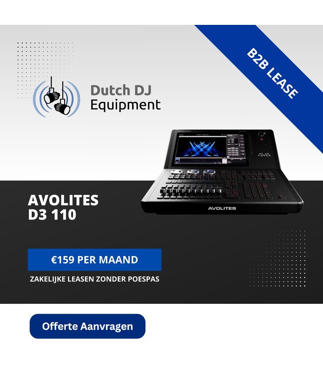 Avolites D3-110 dmx console met touchscreen