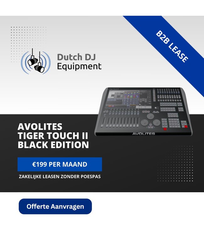 Avolites Tiger Touch II black edition