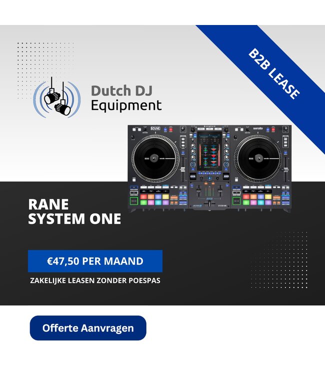 Rane system one All-in-One Standalone Motorized DJ System