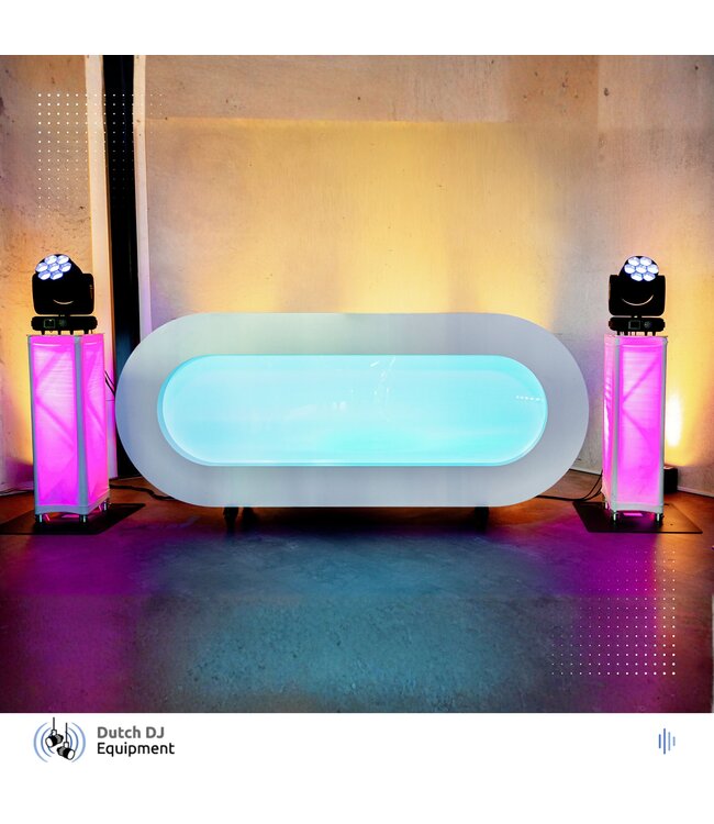 DDEQ High value exclusive klassieke ovale DJ booth