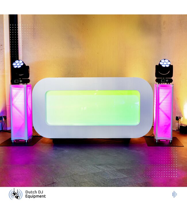 DDEQ High value exclusive Curved DJ booth