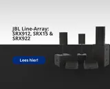 JBL SRX900 Point Source Series: SRX912M, SRX915M en SRX922