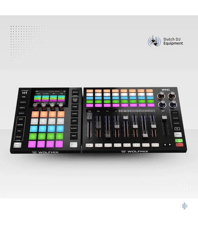 Wolfmix WING Gemotoriseerde DMX Fader Extension voor Wolfmix W1