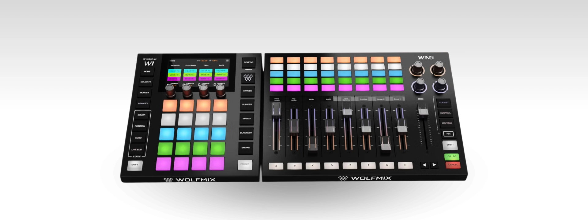 Wolfmix WING en W1 MK3 bij Dutch DJ Equipment