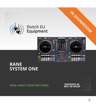 Rane SYSTEM ONE All-in-One Standalone Motorized DJ System