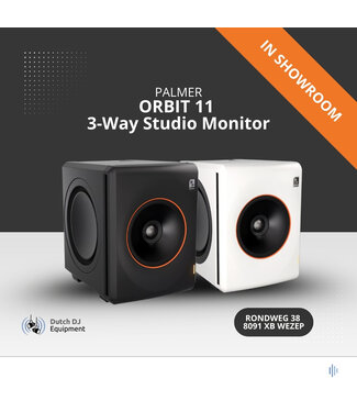 Palmer ORBIT 11 Actieve Coaxiale 3-Wegs Studio Monitor met Cardioid Design