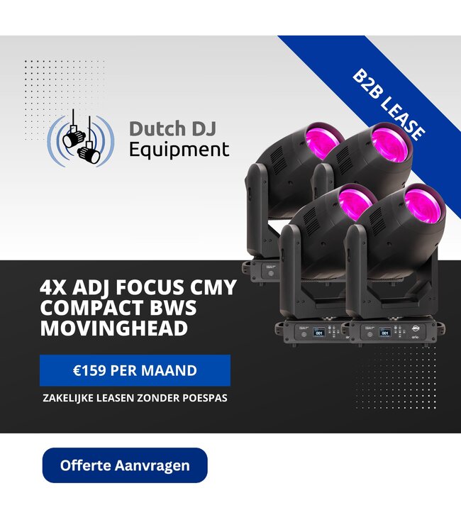 ADJ Focus CMY Compact BWS movinghead
