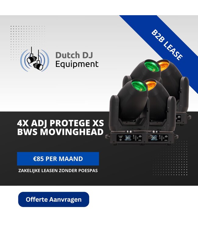ADJ Protege XS BWS movinghead 250 watt led