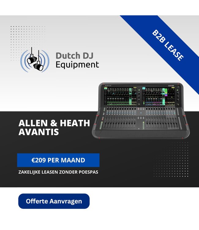 Avantis digitale mengpaneel voor de veeleisende gebruiker