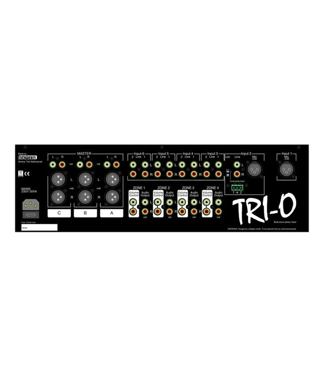 Dateq TRI-O matrix zone mixer