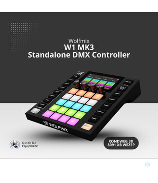 Wolfmix W1 MK3 Standalone DMX Controller & Lichtsturing