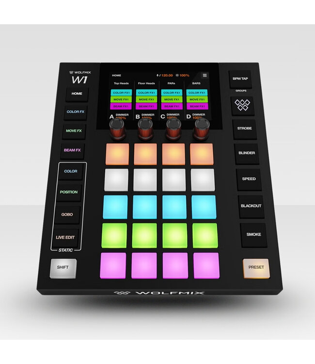 Wolfmix W1 MK3 Standalone DMX Controller & Lichtsturing