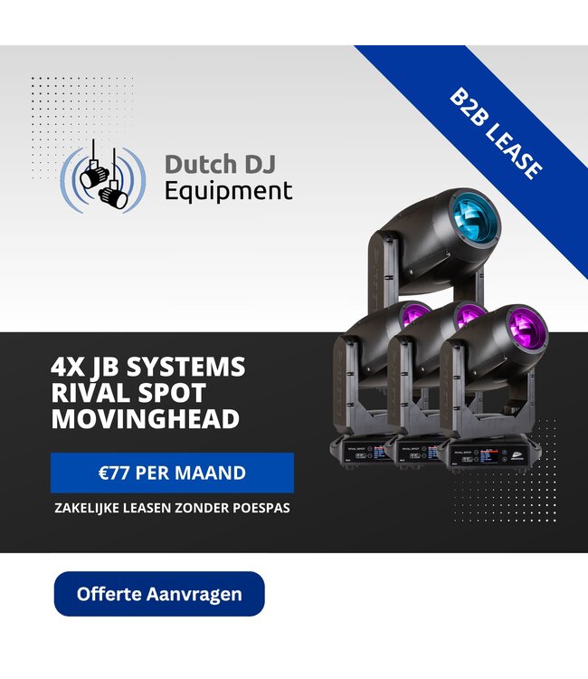 Jb systems Rival spot 300 watt LED IP65 movinghead