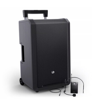 LD Systems ANNY 12 BPH accu speaker met bodypack en headset