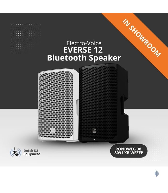 Electro-Voice EVERSE 12 Accu Bluetooth Speaker voor Muzikanten