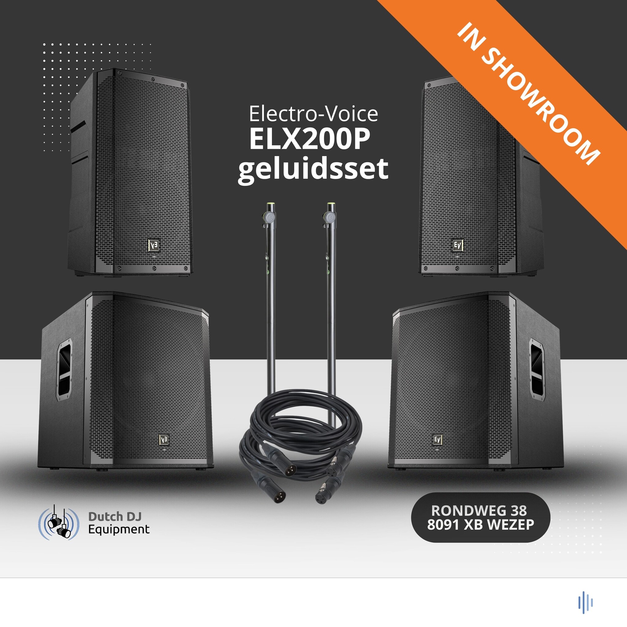 Electro-Voice ELX200 Complete Geluidsset