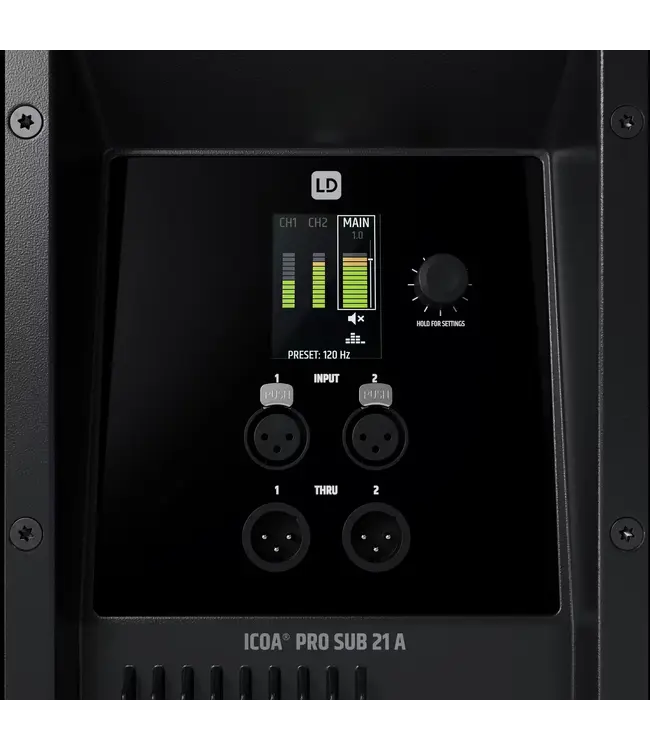 LD Systems ICOA Pro SUB 21A Actieve 21" Subwoofer