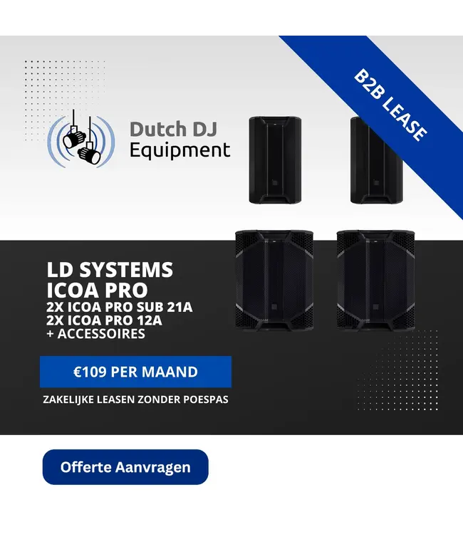 LD Systems ICOA Pro SUB 21A Actieve 21" Subwoofer
