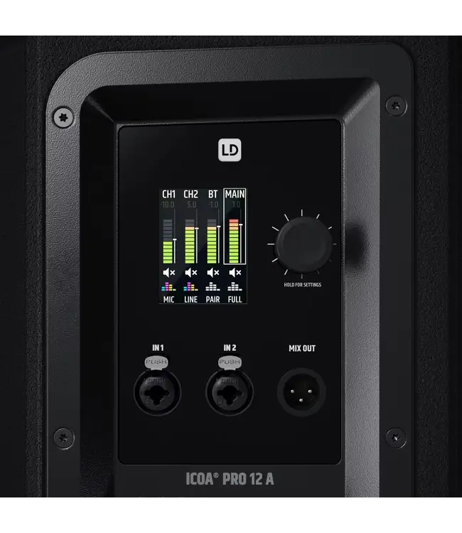 LD Systems ICOA Pro 12A Coaxiale Actieve 12" Speaker