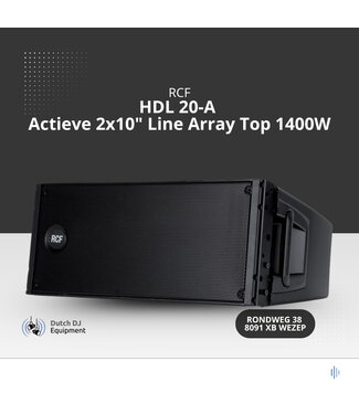 RCF HDL 20-A Actieve 2x10" Line Array Top 1400W