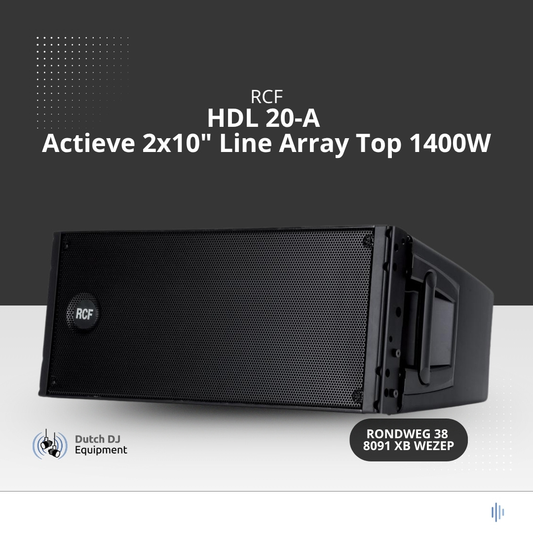 RCF HDL 20-A Actieve 2x10" Line Array Top 1400W