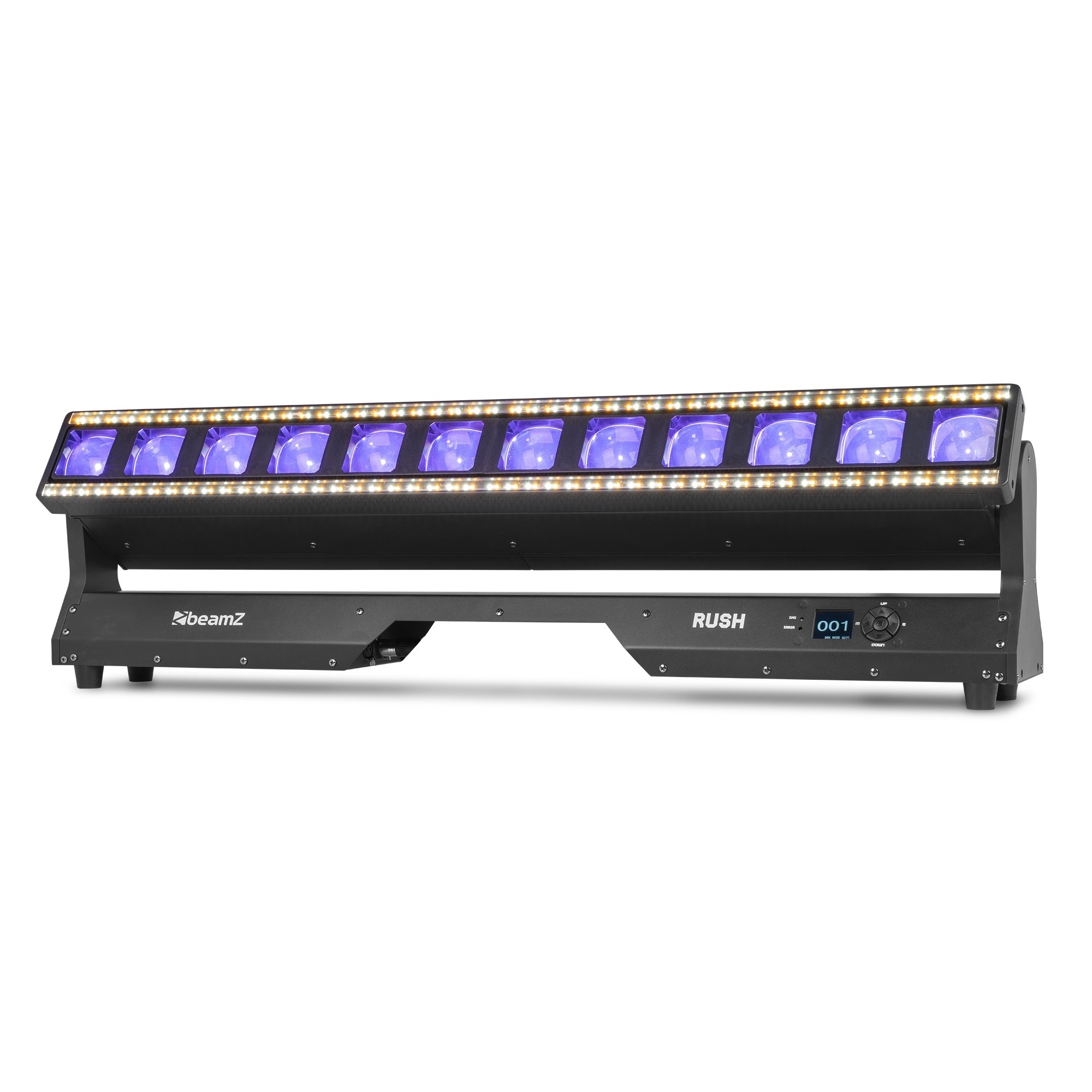 Moving Bar Project Beamz Rush Moving Bar met Zoom 12x 40W - Dutch DJ Equipment
