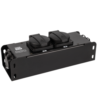 Showgear Powerport 2 pro -- 2x Schuko met powercon true in/out
