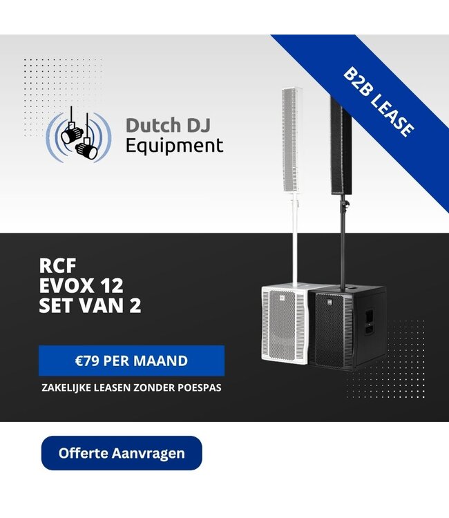 RCF Evox 12  actieve 2-weg array geluidssysteem
