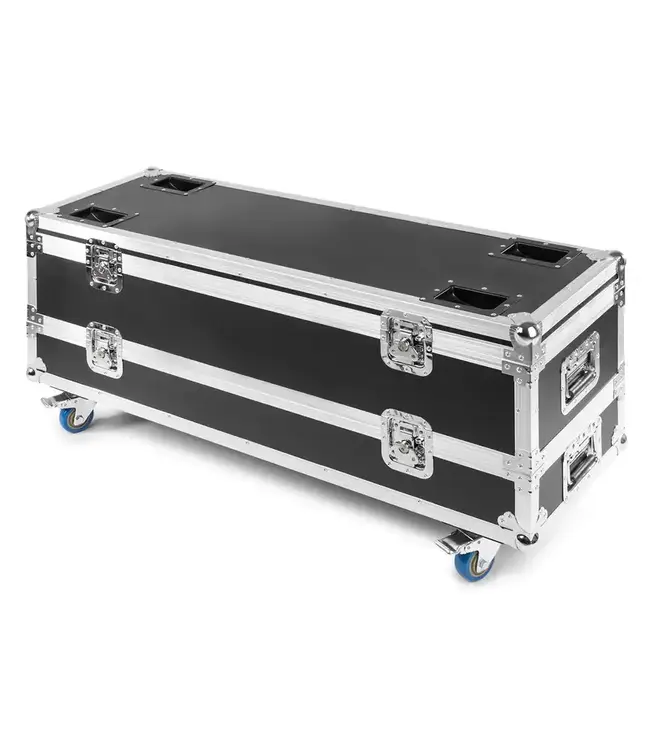 Beamz set van 8x LCB300 led pixel barren met flightcase