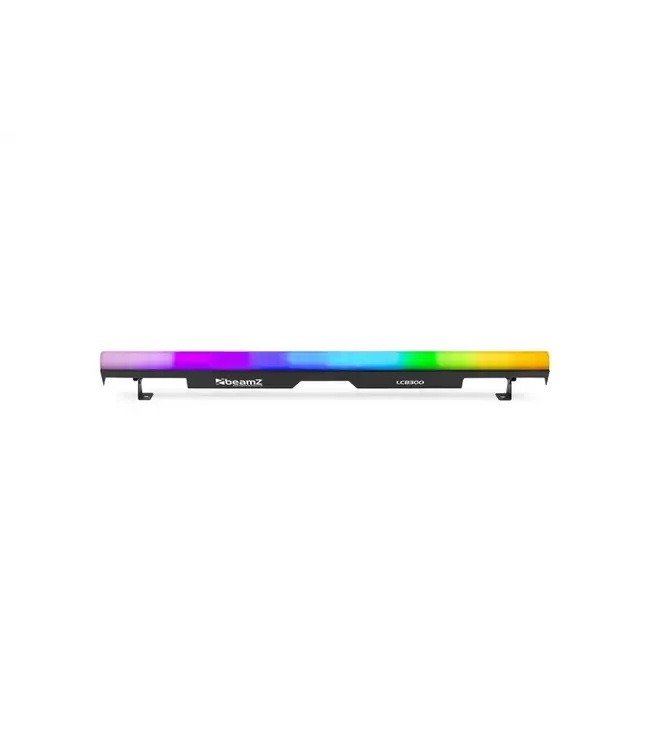Beamz set van 8x LCB300 led pixel barren met flightcase
