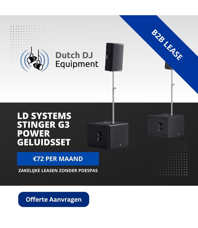 LD systems STINGER G3 POWER SET complete geluidsset