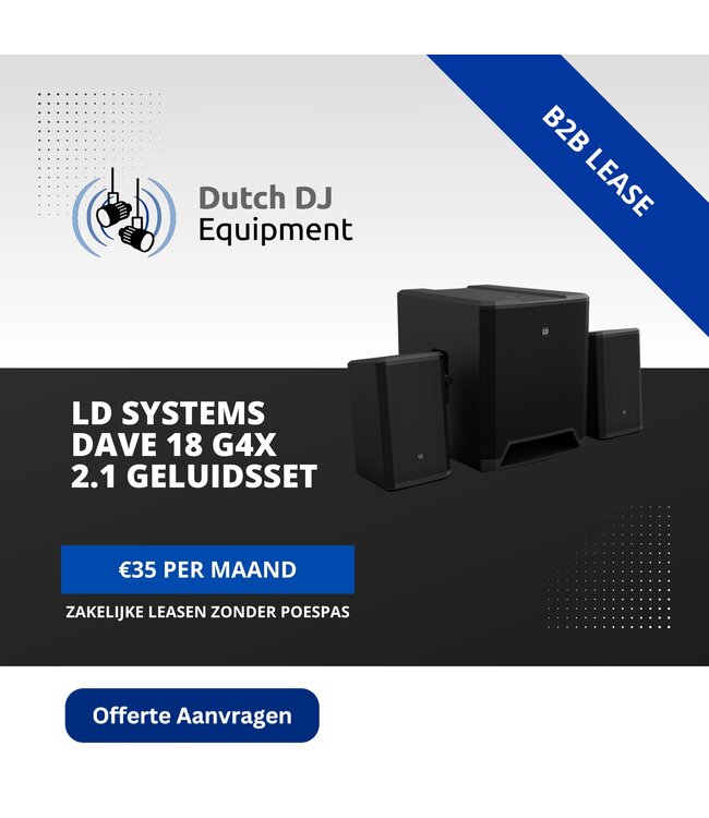 LD Systems DAVE 18 G4X  2.1 geluidsset