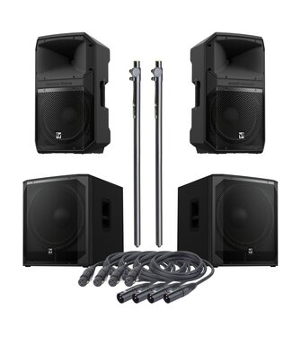 Electro-Voice eviva geluidsset 2x 12P/18SP