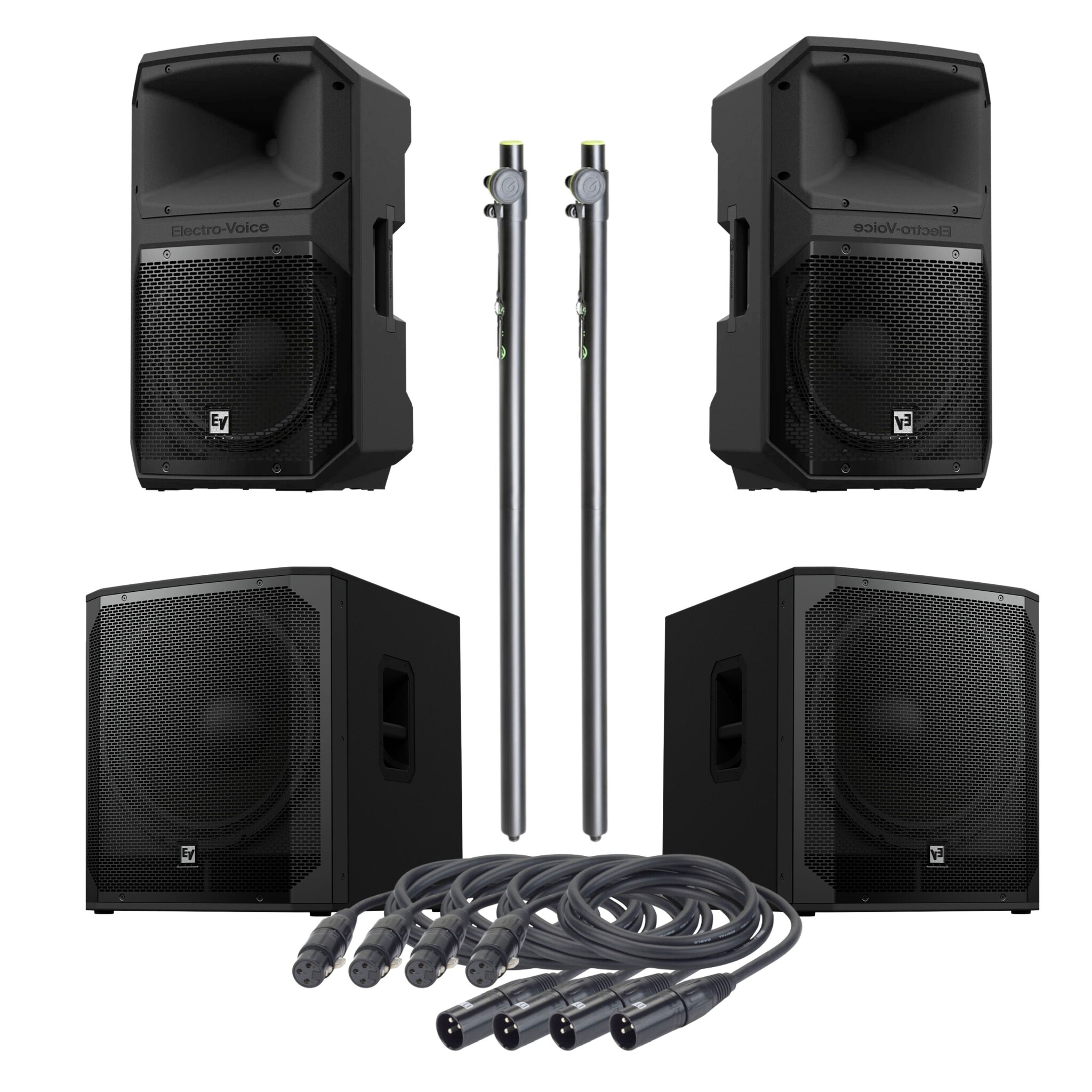 Electro-Voice eviva geluidsset 2x 12P/18SP