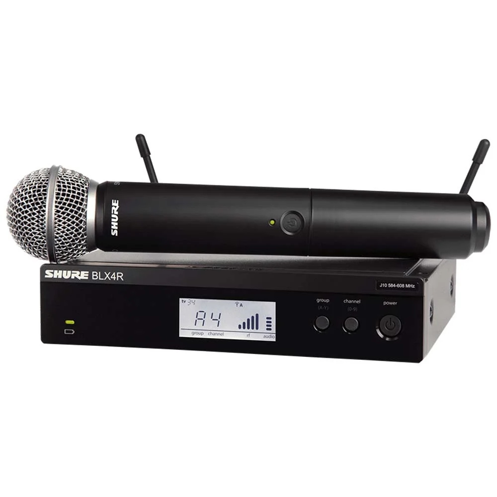 Shure BLX24R-SM58 Draadloos handheld microfoonsysteem