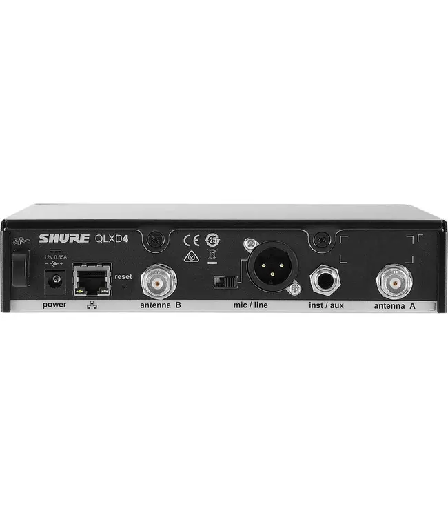 Shure QLXD4E Draadloze ontvanger