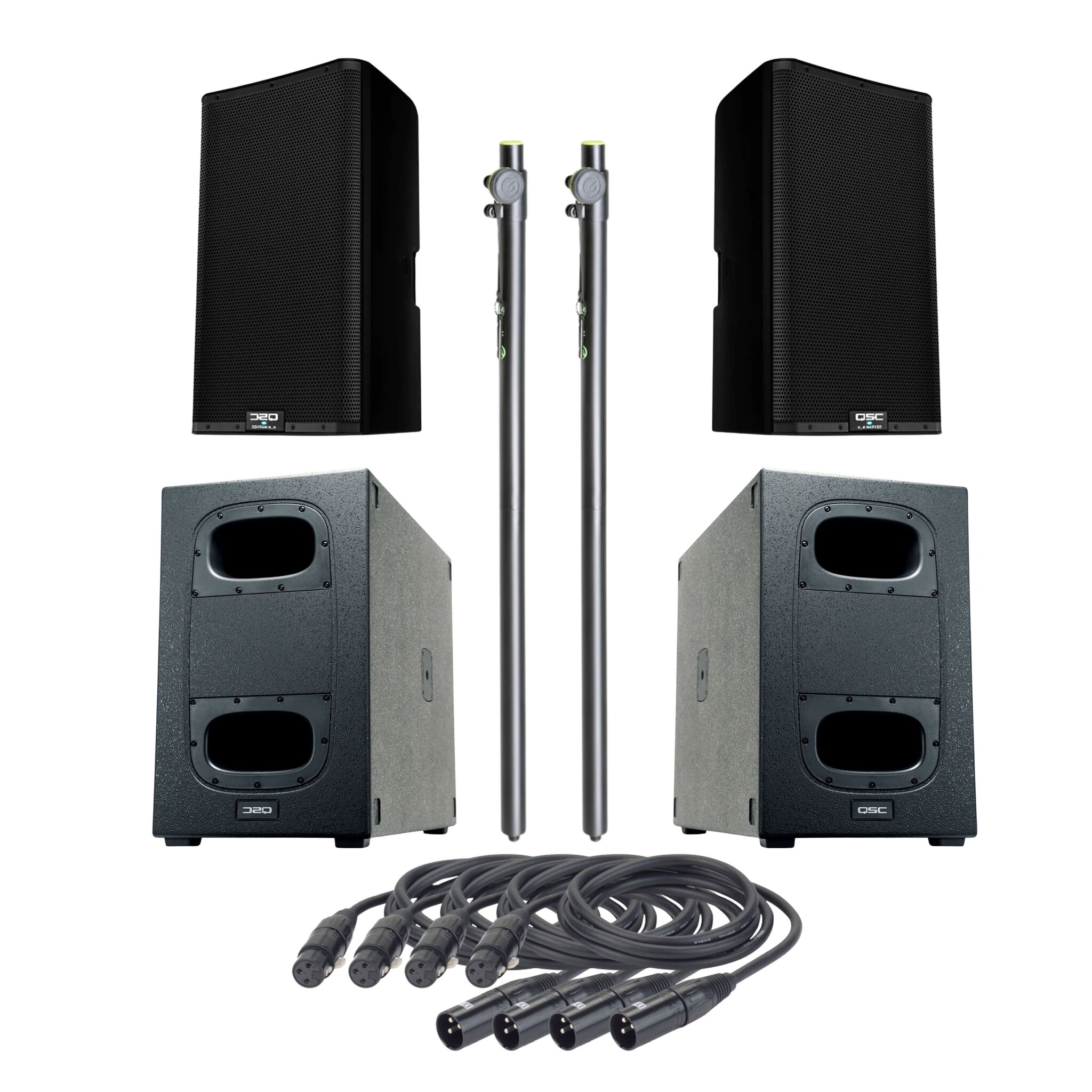 QSC geluidsset 2x KS212C + K12.2