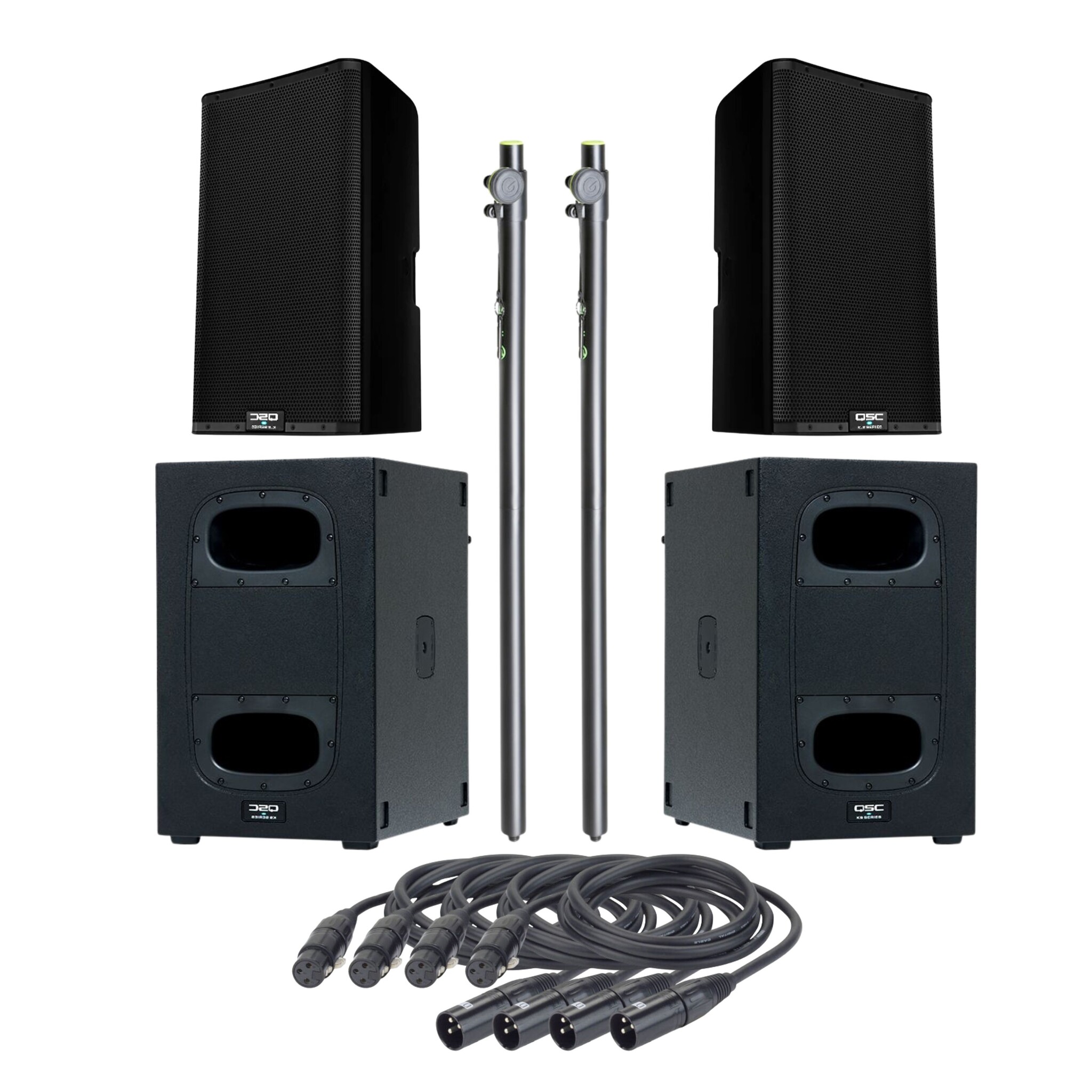 QSC geluidsset 2x KS112 + K10.2