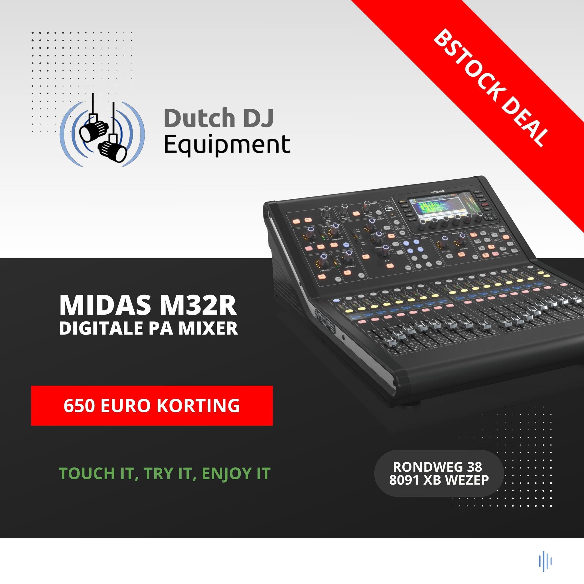 Midas B-stock Midas M32R
