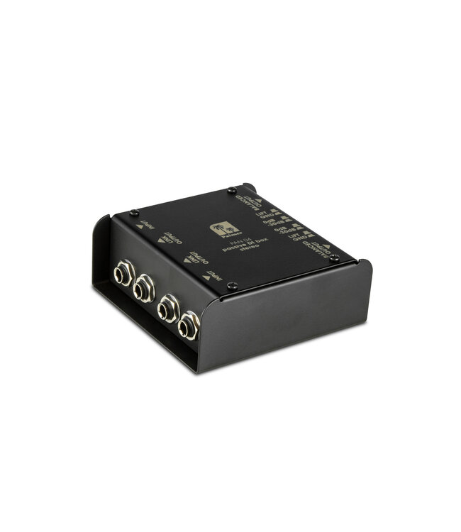Palmer PAN04 passieve stereo DI box