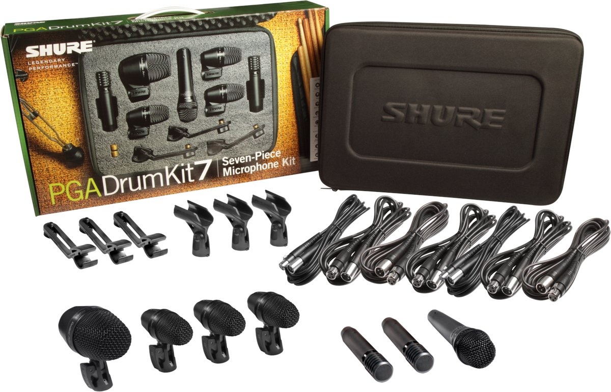 配信機器・PA機器・レコーディング機器 SHURE PGADrumkit7 Shure PGA Drumkit 7 - Dutch DJ Equipment