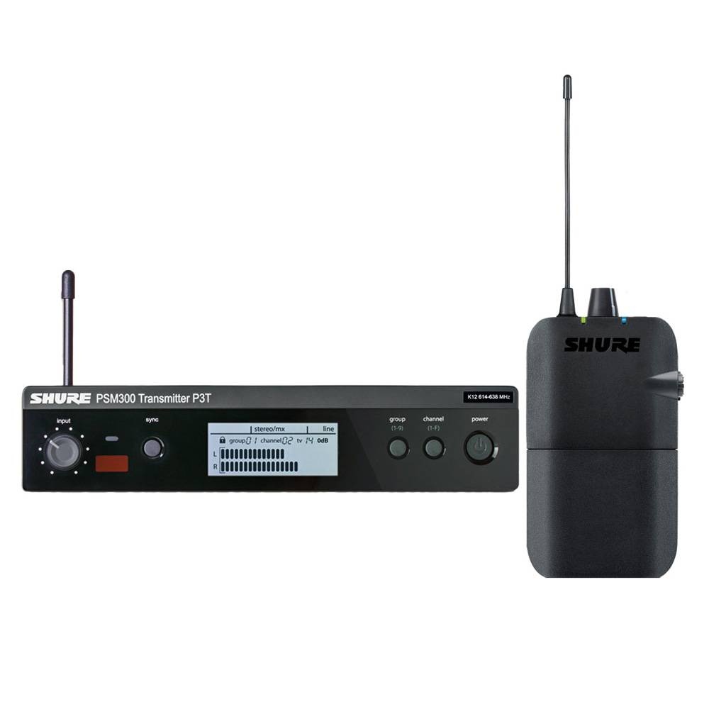 Shure PSM 300 draadloos In-Ear systeem