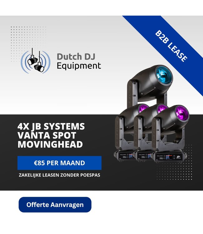 Jb systems Vanta spot 300 watt LED IP65 movinghead